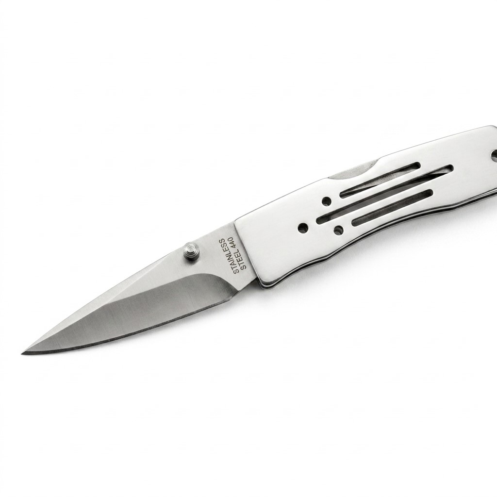 D.O.W K4491 Stainless Folding Pocket Knife