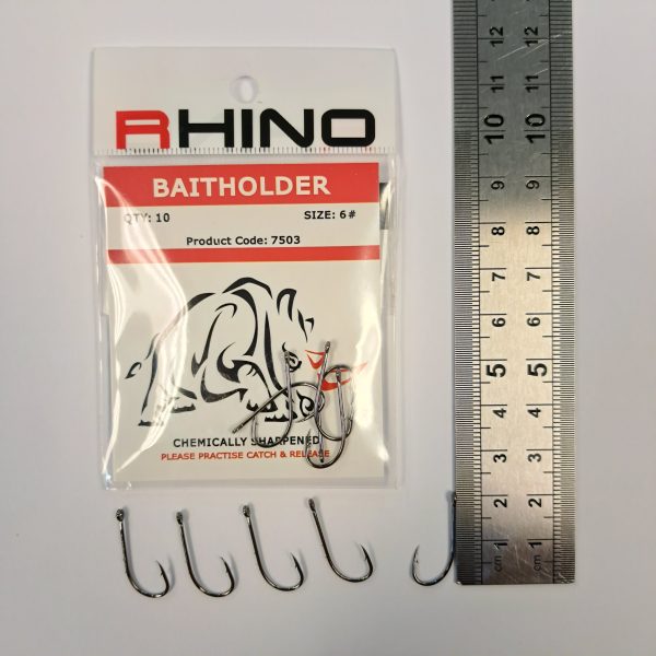 Rhino Baitholder Hooks #6
