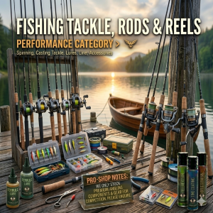 Fishing Tackle, Rods & Reels