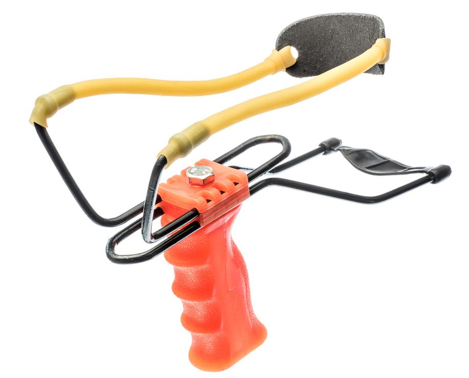 Ergonomic Power Slingshot with Wrist Brace – Orange Handle