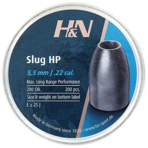 H&N 5.5mm 27gr Slug 200s Pellets