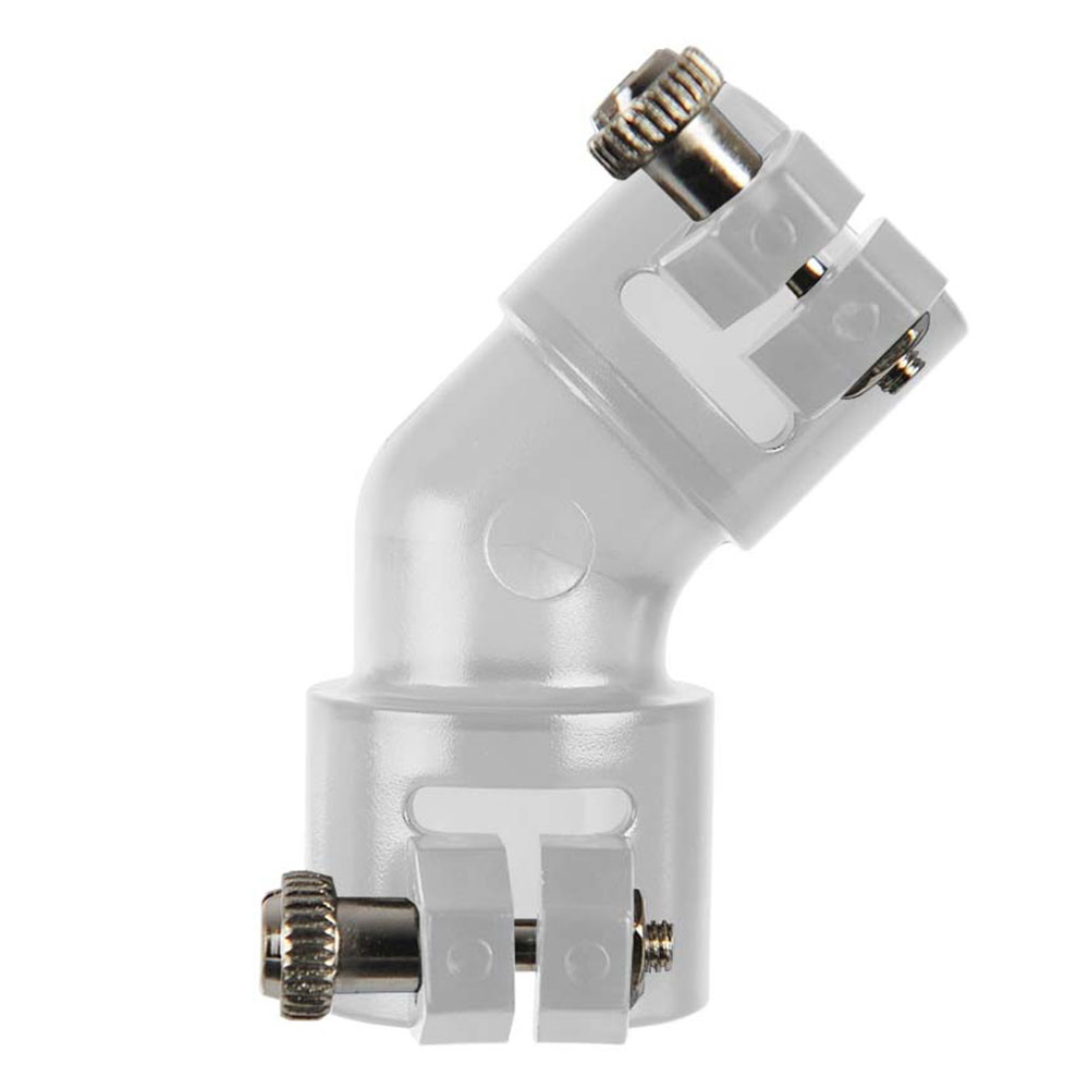 45-Degree Paintball Feed Neck Elbow Adapter