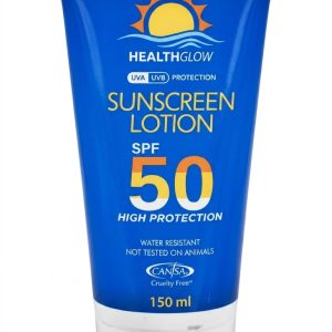 Health Glow Sunscreen Lotion SPF50 (150ml)