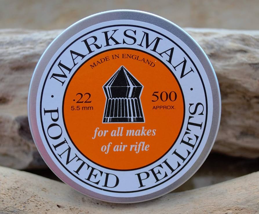 Marksman Pointed .22 Caliber Air Rifle Pellets - Image 2