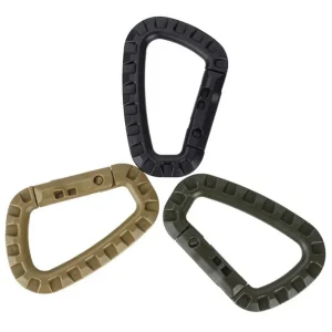 Tactical Polymer D-Ring Carabiners