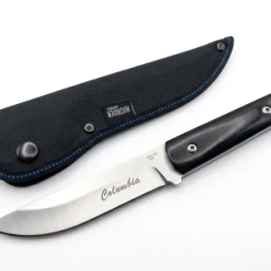 Columbia 8" Fixed Blade Camping Knife with Nylon Sheath