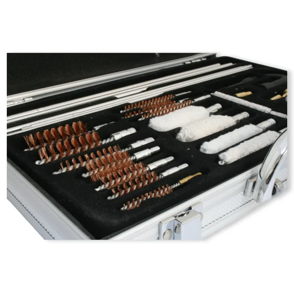 Air Rifle Cleaning Kit with Aluminium Case • Outdoor and Self Defense