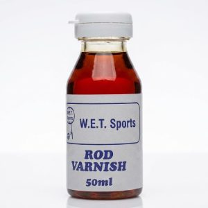 W.E.T Sports 50ml High-Gloss Fishing Rod Varnish