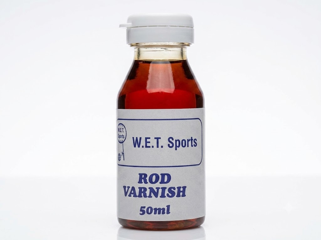 W.E.T Sports 50ml High-Gloss Fishing Rod Varnish