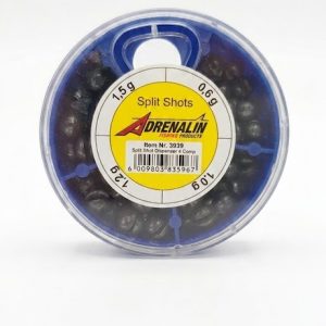 Adrenalin 3939 Split Shot Sinkers Dial-Pack