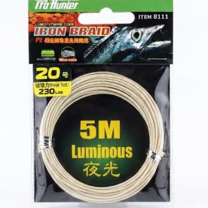 Pro Hunter 230lbs Luminous Iron Braid (5m)