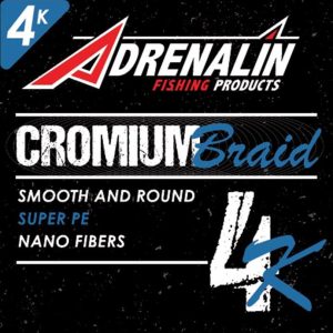 Adrenalin Chromium Braid Line (39.8lbs / 100m)
