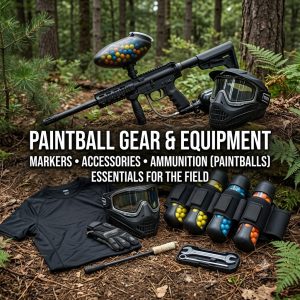 Paintball gear and equipment