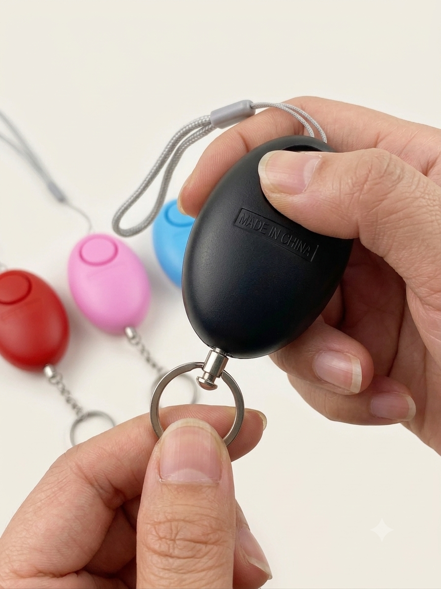 Emergency Personal Safety Alarm Keychain - Image 4