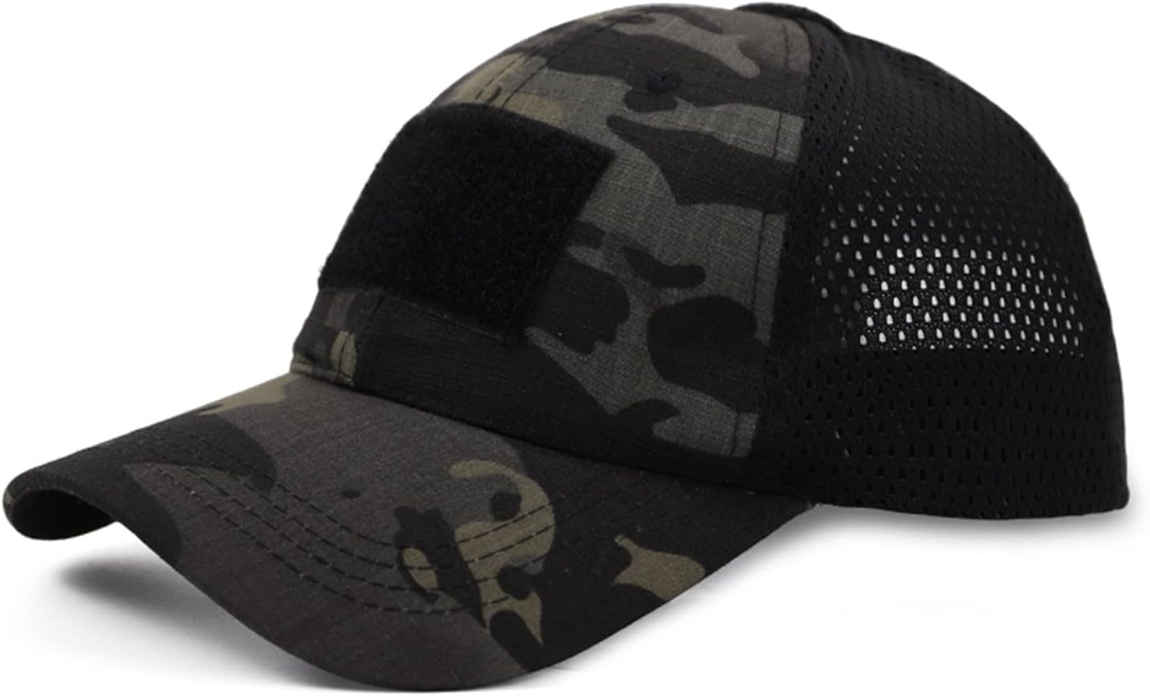 Black Camo Trucker Cap