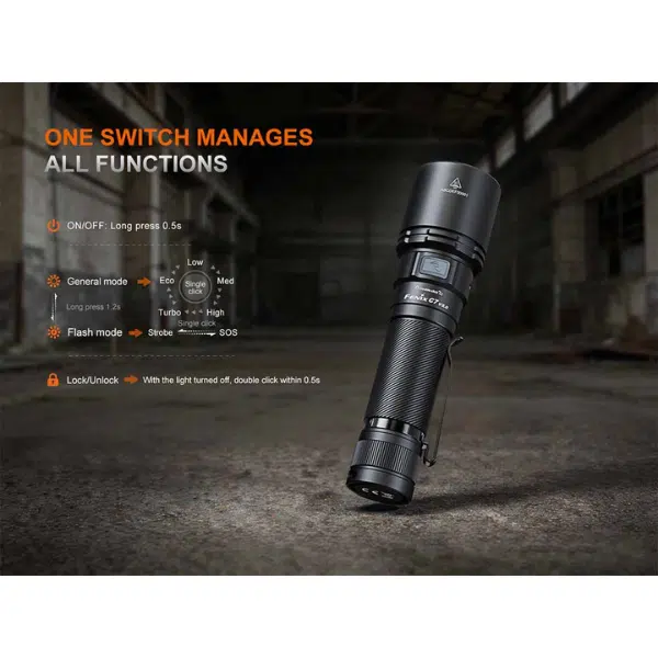Fenix C7 V2.0 High-Performance Rechargeable Flashlight - Image 4