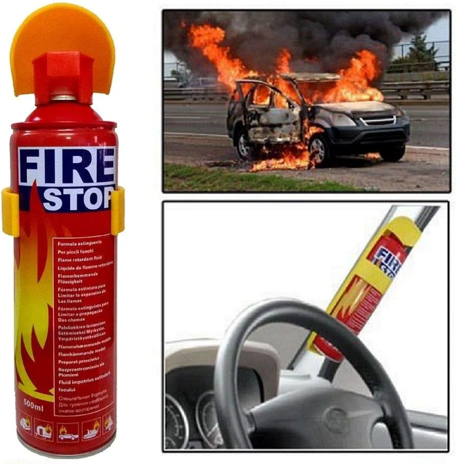 500ml Fire Stop Emergency Fire Extinguisher Spray - Image 3