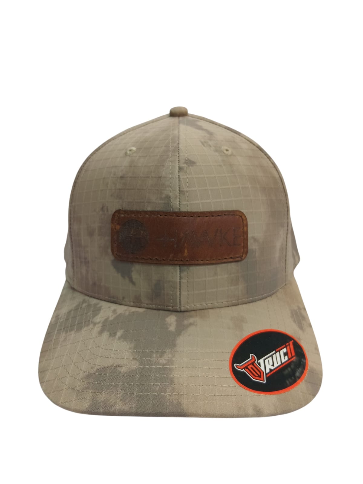 Beige Camo Hawke Snapback Cap