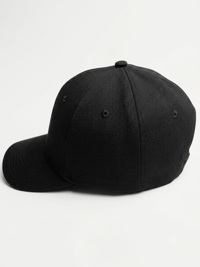 Classic Black Cap - Image 2