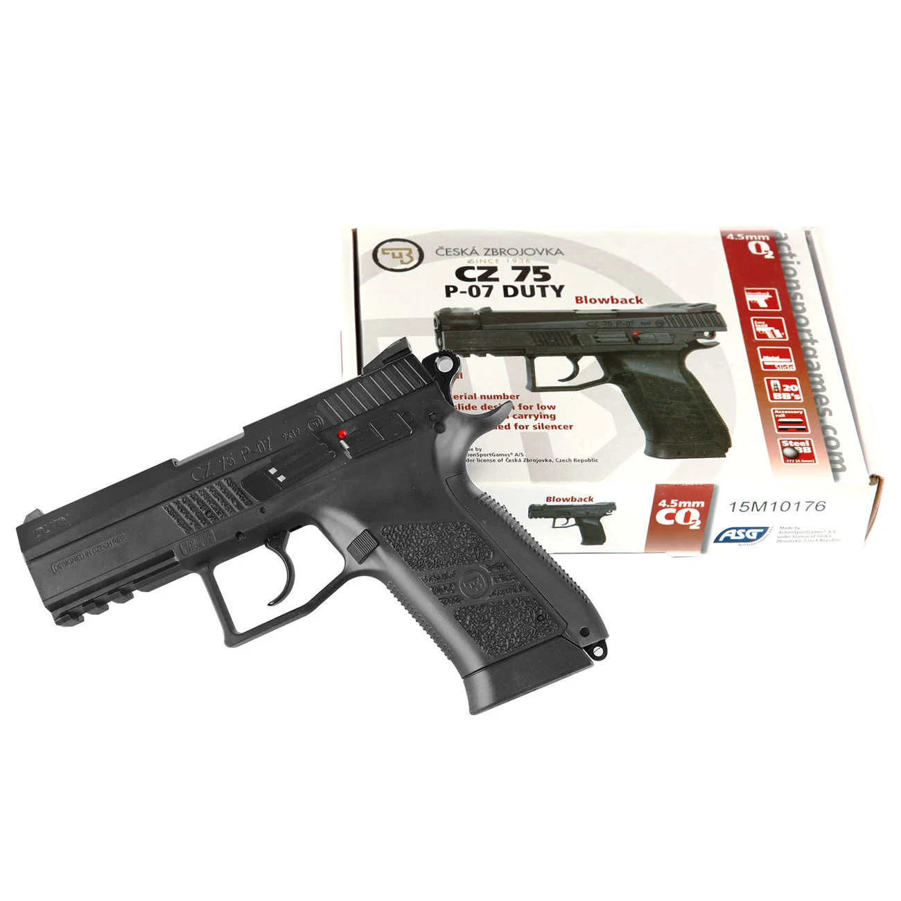 ASG CZ P-07 Duty Blowback - Image 2
