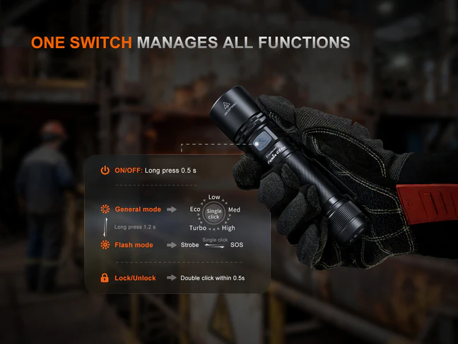 Fenix C5 Pro Work Flashlight - Image 5
