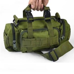 Multi-Purpose Tactical Green Waist & Shoulder Bag