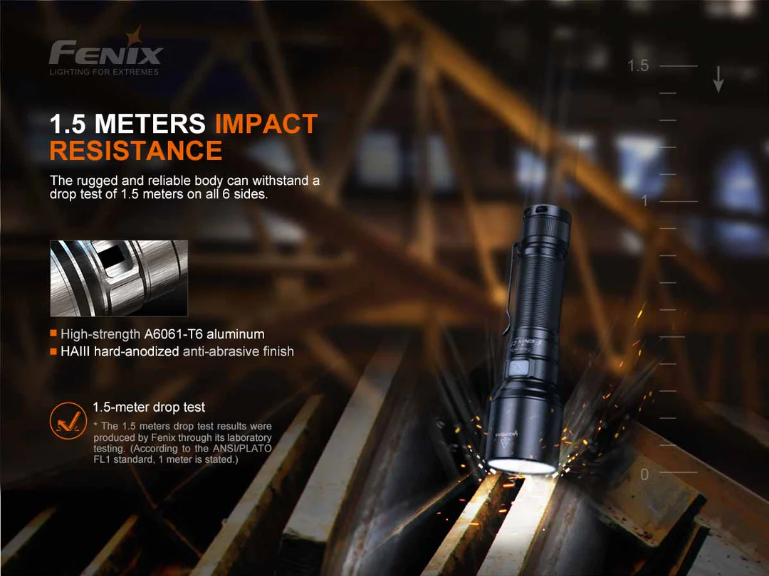 Fenix C7 V2.0 High-Performance Rechargeable Flashlight - Image 2